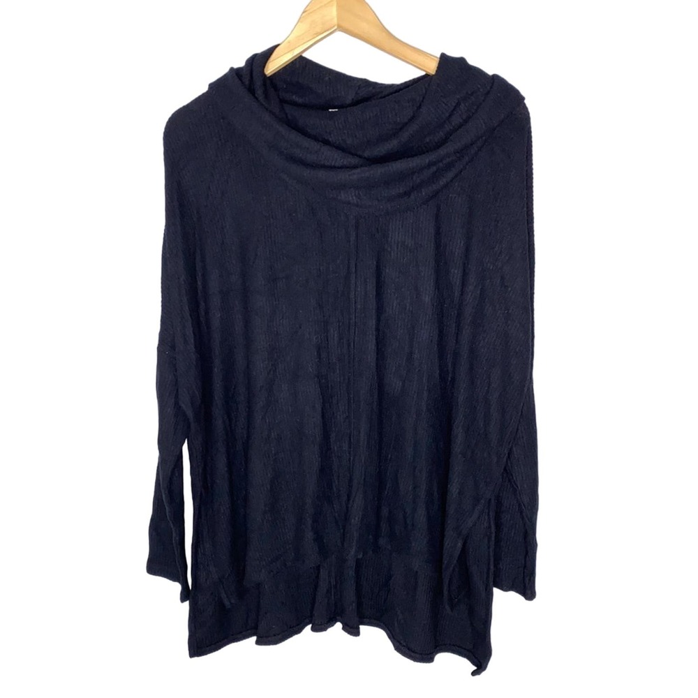 Status by CHENAULT Sweater Women Medium Oversized Cowl Neck Lagenlook NWT *